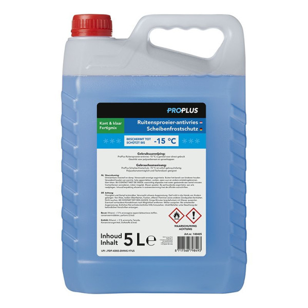 Lave-glace antigel prêt à l'emploi -15°C 5 litres