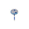 Brosse de lavage microfibre chenille manche télescopique 1,65 m bleu