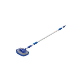 Brosse de lavage microfibre chenille manche télescopique 2