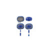 Brosse de lavage microfibre chenille manche télescopique 2,5 m bleu