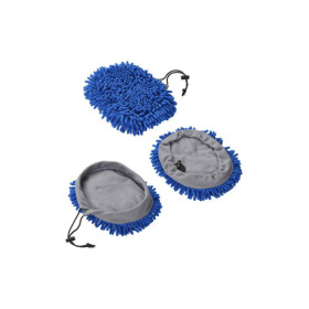 Housse en microfibre chenille pour brosse de lavage 150650V01/150652V01 bleu