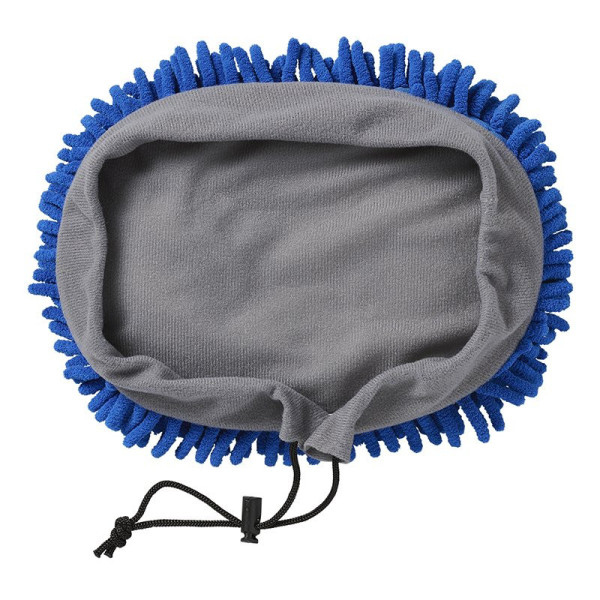 Housse en microfibre chenille pour brosse de lavage 150650V01/150652V01 bleu