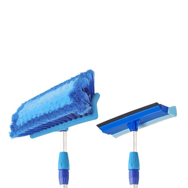Brosse de lavage Heavy Duty manche télescopique 3 mètres