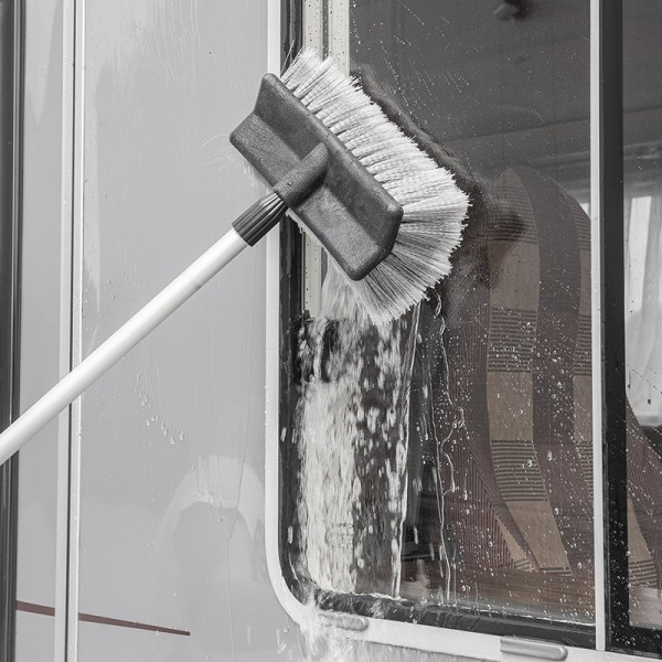 Brosse de lavage manche télescopique 1,8 mètres
