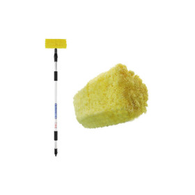 Brosse de lavage 3D manche télescopique 2