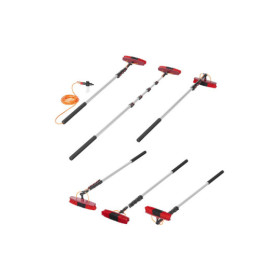 Brosse de lavage Heavy Duty manche télescopique 166 - 700 cm cm avec distributeur de savon