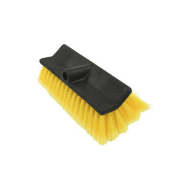Tête de brosse meuble pour les brosses de lavage télescopique noir/jaune