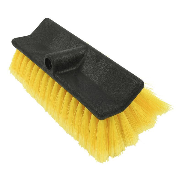 Tête de brosse meuble pour les brosses de lavage télescopique noir/jaune