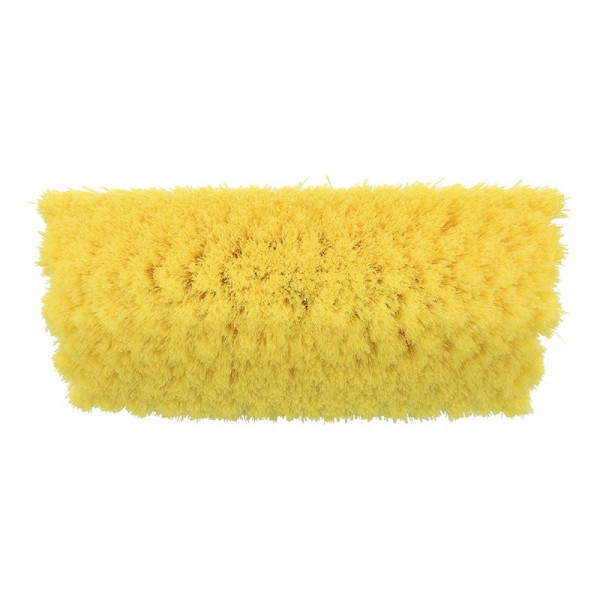 Tête de brosse meuble pour les brosses de lavage télescopique noir/jaune