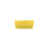 Tête de brosse meuble pour les brosses de lavage télescopique noir/jaune