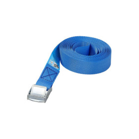 Sangle d'arrimage bleu avec boucle de serrage 5 mètres