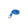 Sangle d'arrimage bleu avec boucle de serrage 5 mètres