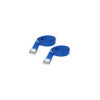 Sangle d'arrimage bleu avec boucle de serrage 2x 2