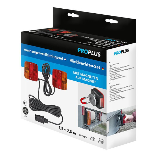 Kit d'éclairage magnéthique 7,5+2,5M câble