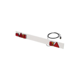 Rampe d'éclairage de remorque avec feu anti-brouillard + 5M câble