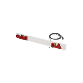 Rampe d'éclairage de remorque avec feu anti-brouillard + 9M câble