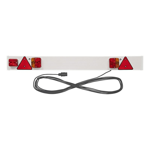 Rampe d'éclairage de remorque avec feu anti-brouillard + 9M câble