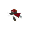 Rampe d'éclairage de remorque 140-200cm télescopique + 12M câble