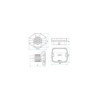 Kit d'éclairage LED magnétique sans fil (Bluetooth) 7-pôles