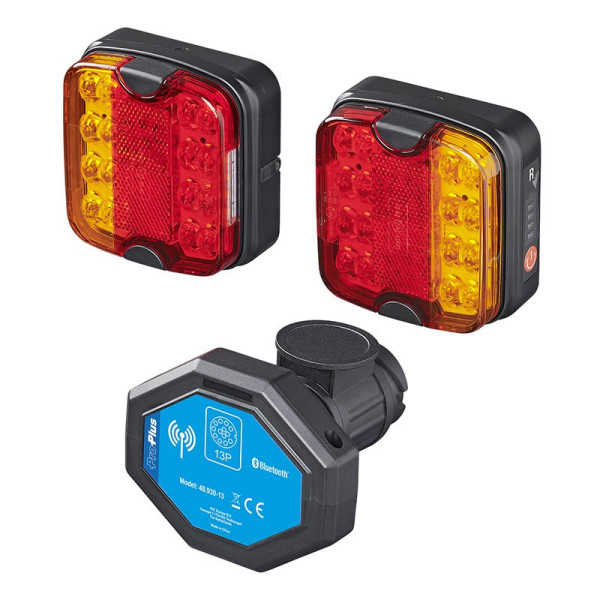 Kit d'éclairage LED magnétique sans fil (Bluetooth) 13-pôles