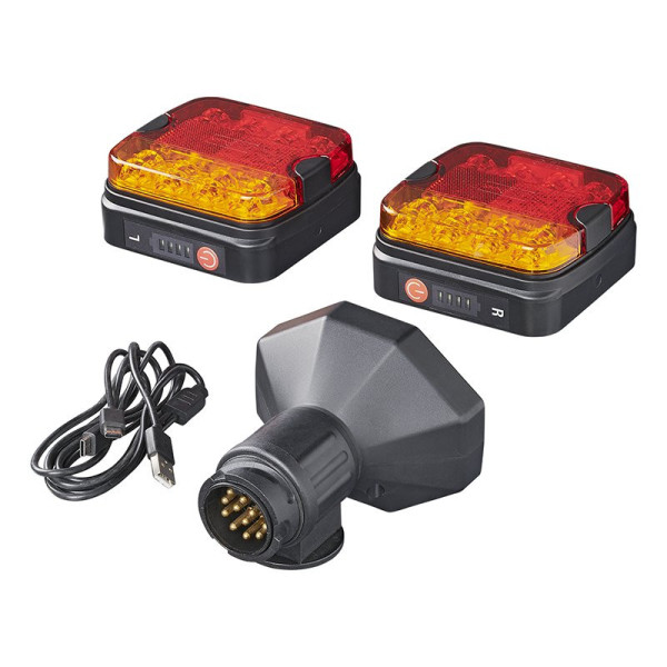 Kit d'éclairage LED magnétique sans fil (Bluetooth) 13-pôles