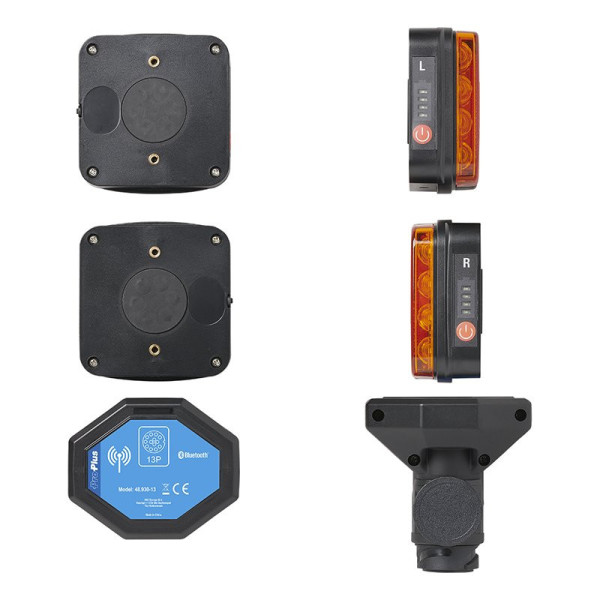 Kit d'éclairage LED magnétique sans fil (Bluetooth) 13-pôles