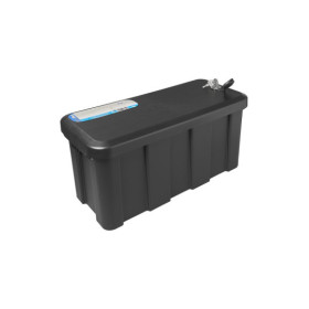 Coffre de rangement pour remorque en plastique 25L 565 x 245 x 290mm incl.