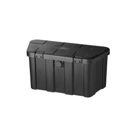 Coffre de rangement pour remorque en plastique 45L avec serrure à combinaison