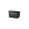 Coffre de rangement pour remorque en plastique 45L avec serrure à combinaison
