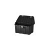 Coffre de rangement pour remorque en plastique 45L avec serrure à combinaison