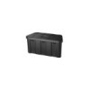 Coffre de rangement pour remorque en plastique 45L avec serrure à combinaison