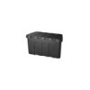 Coffre de rangement pour remorque en plastique 320x630xH355mm excl