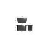 Coffre de rangement pour remorque en plastique 320x630xH355mm excl