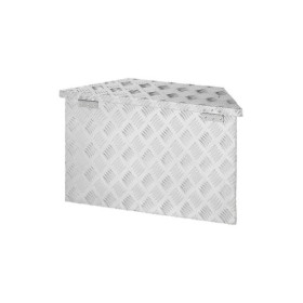 Boîte à outils aluminium pour remorque 700/380 x 240 x H420 mm