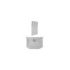Boîte à outils aluminium pour remorque 700/380 x 240 x H420 mm