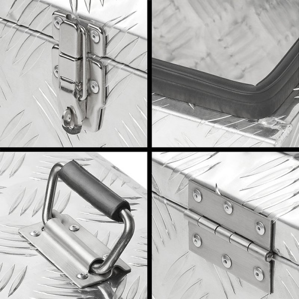Boîte à outils aluminium 570 x 245 x 220 mm