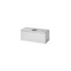 Boîte à outils aluminium pour le côté de la remorque 600 x 250 x 250 mm