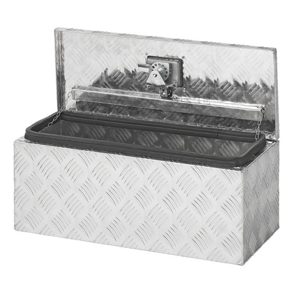 Boîte à outils aluminium pour le côté de la remorque 600 x 250 x 250 mm