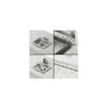 Boîte à outils aluminium pour le côté de la remorque 600 x 250 x 250 mm