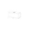 Boîte à outils aluminium pour le côté de la remorque 600 x 250 x 250 mm