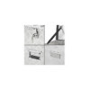 Boîte à outils aluminium pour remorque 760 x 320 x H270 mm