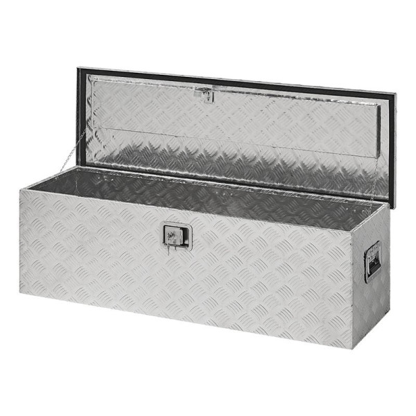 Boîte à outils aluminium pour remorque 1240 x 400 x H380 mm