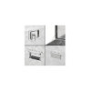 Boîte à outils aluminium pour remorque 1240 x 400 x H380 mm