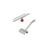 Support de bâche aluminium réglable 108-146 cm pour bâche de remorque