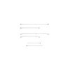 Supports de bâche aluminium réglables 132-204cm pour bâche plate de remorque