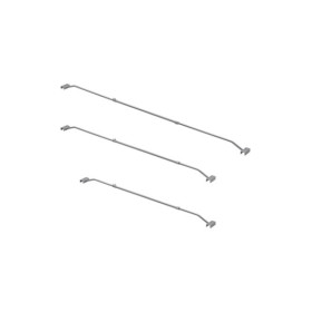 Support de bâche réglable 152-220 cm pour bâche de remorque