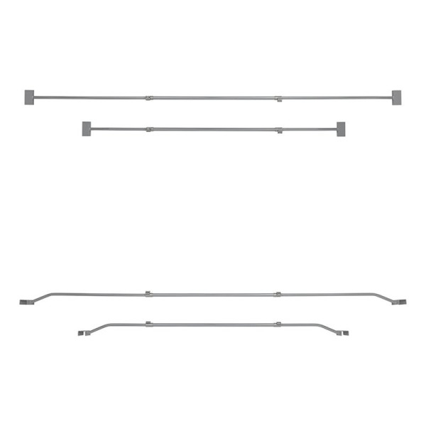 Support de bâche réglable 152-220 cm pour bâche de remorque