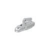 Tête d'attelage acier vertical 2 trous carré 70mm 1300kg freiné