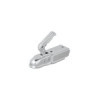 Tête d'attelage acier vertical 2 trous carré 70mm 1300kg freiné