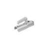 Tête d'attelage acier vertical 2 trous ronde 50mm 1300kg freiné